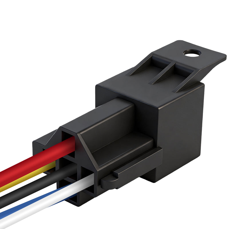 Weasch JD1914 Car Relay Harness, 12V 40/30A, 5-Pin SPDT, 12AWG Harness Sockets, Automotive Switches and Starters, for Automotive Truck Van Motorcycle Boat-8