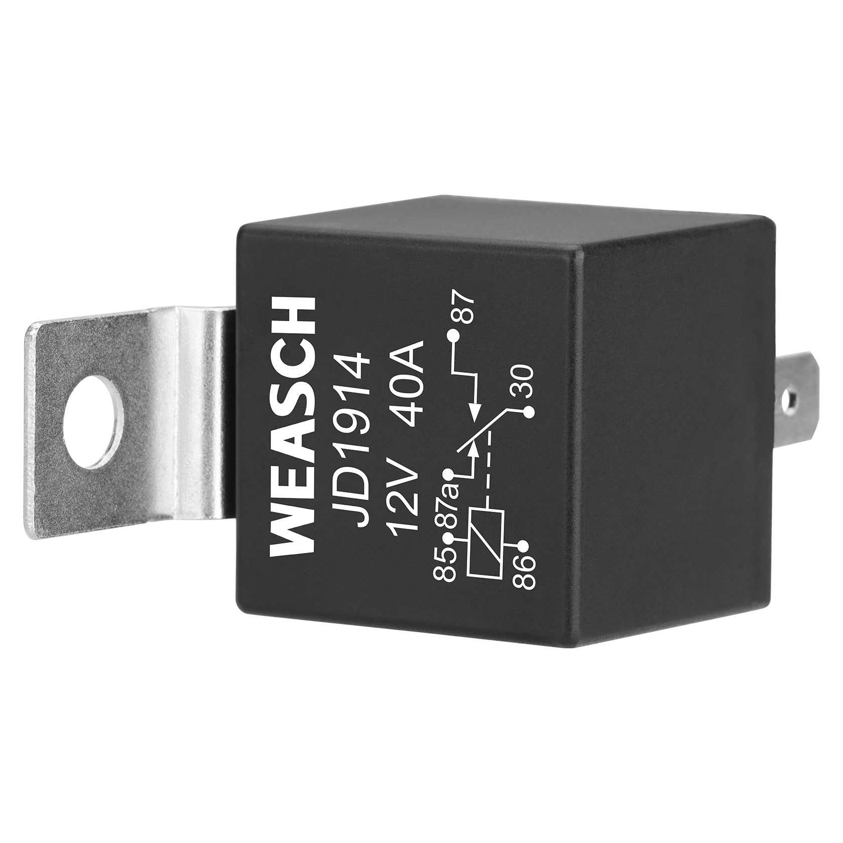 Weasch JD1914 Car Relay, 12V 40/30A, 5 Pin SPDT, Automotive Switches and Starters, Waterproof Relay for Boat Tractor Truck Motorcycle-8