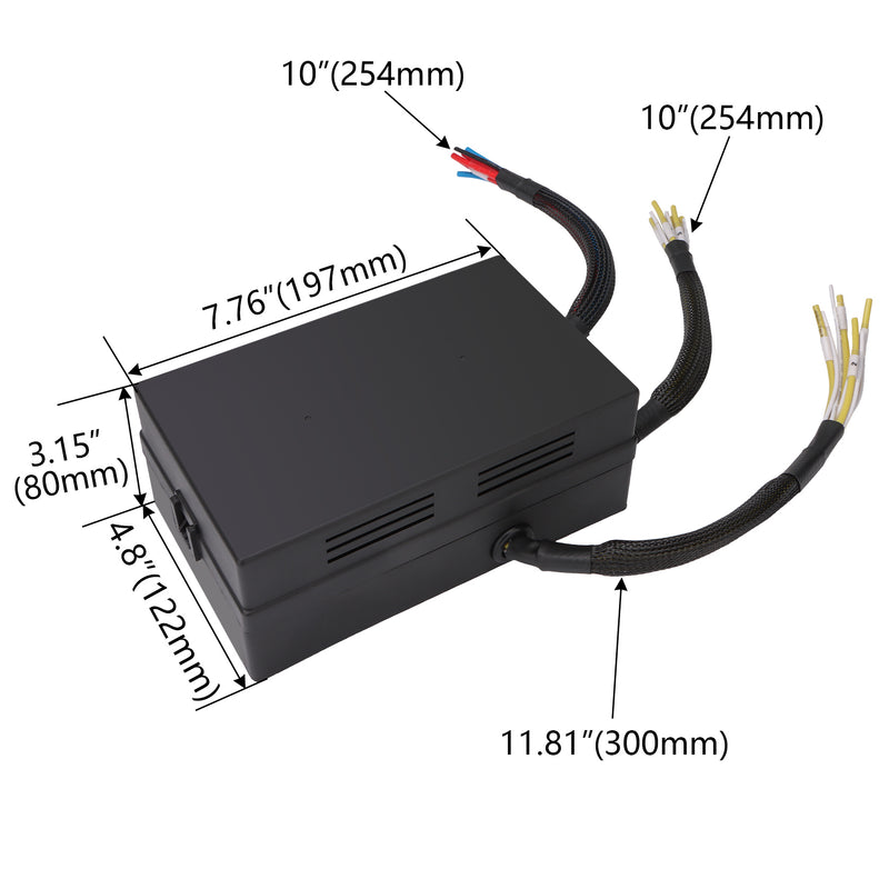 Weasch 12V Automotive Fuse and Relay Box, with Pre-Wired, 10 Relays and 15 ATC/ATO Blade Fuses Panel, 4Pin Relay Block and Kit, for Cars Truck Marine Boat Jeep-4