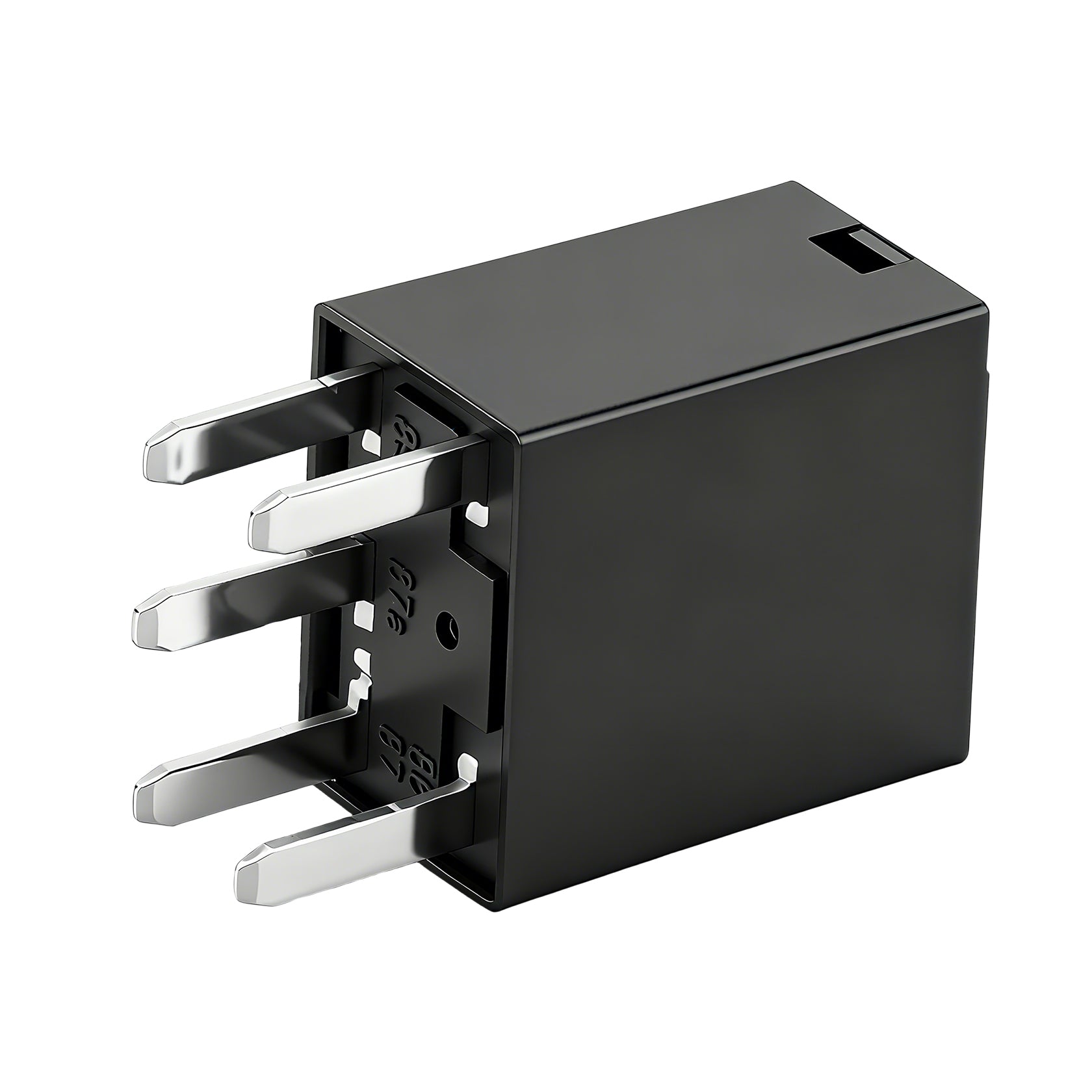 Weasch 10 Pack 5-Pin High Power Relay, DC 12V 30A, Compatible G8V-RH-1C7T-R-DC12 301-1C-C-R1-U01 278002822 7866 D1780C GM Equipment Black Multi-Purpose Relay Fuel Pump Relay-7