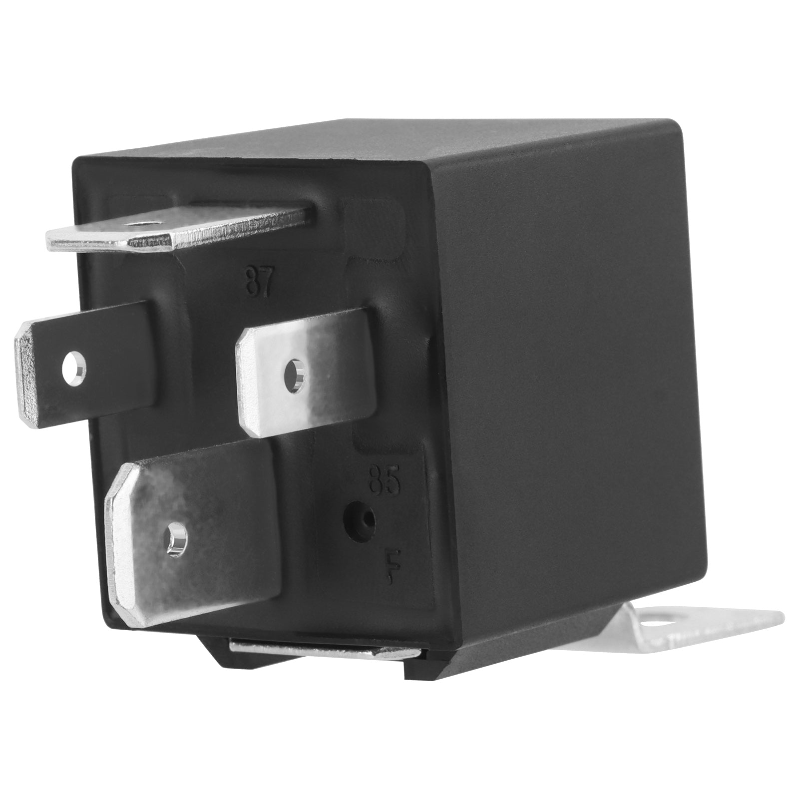 Weasch JD1912 Car Relay, 12V 80A, 4 Pin SPST, Automotive Switches and Starters, Waterproof Relay for Boat Tractor Truck Motorcycle-4