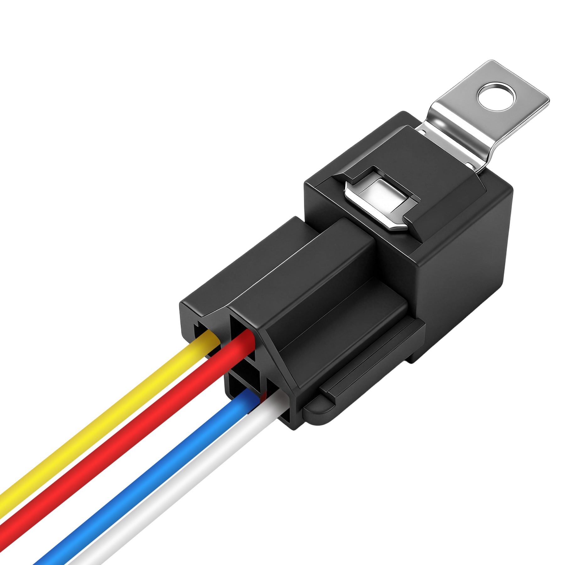 Weasch JD1912 Car Relay Harness, 12V 40A, 4-Pin SPST, 12AWG Harness Sockets, Automotive Switches and Starters, for Automotive Truck Van Motorcycle Boat-10
