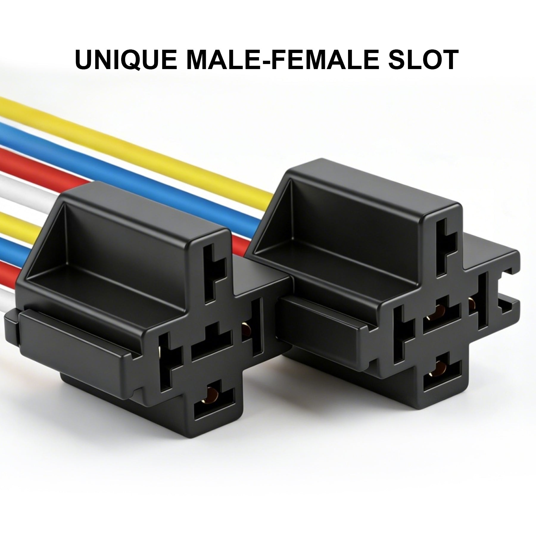 Weasch JD2912 Car Relay Harness, 24V 40A, 4 Pin SPST, 12AWG Harness Sockets, Automotive Switches and Starters, for Automotive Truck Van Motorcycle Boat-8