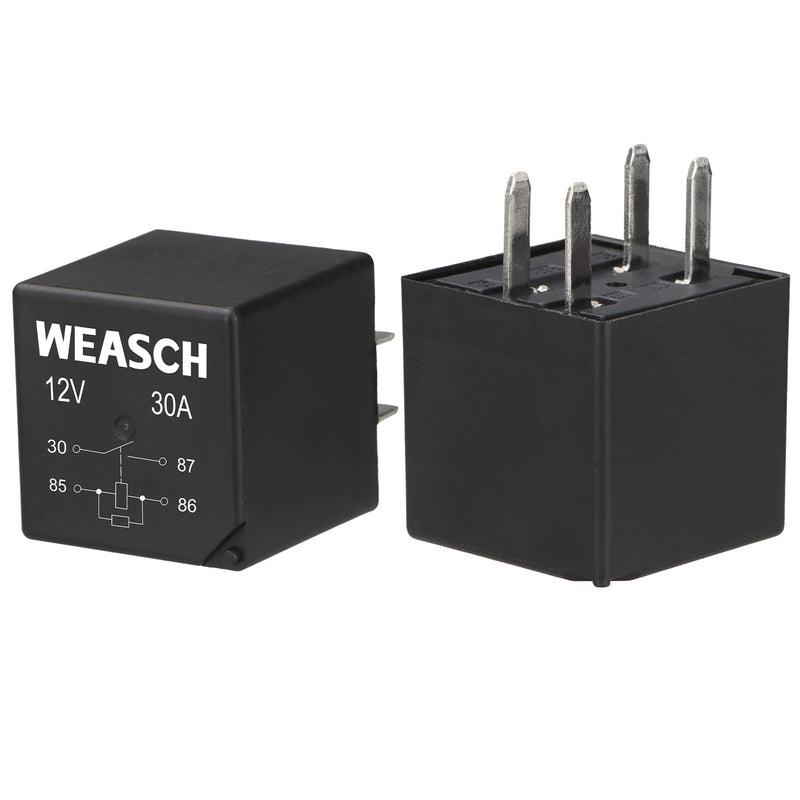 Weasch Professional Multi-Purpose Relay, 1 Form A 30A 4 Pins with Resistor, Compatible fo D1741C 19106615 12193604 3604 0545620B VF28-11F14-Z05-1