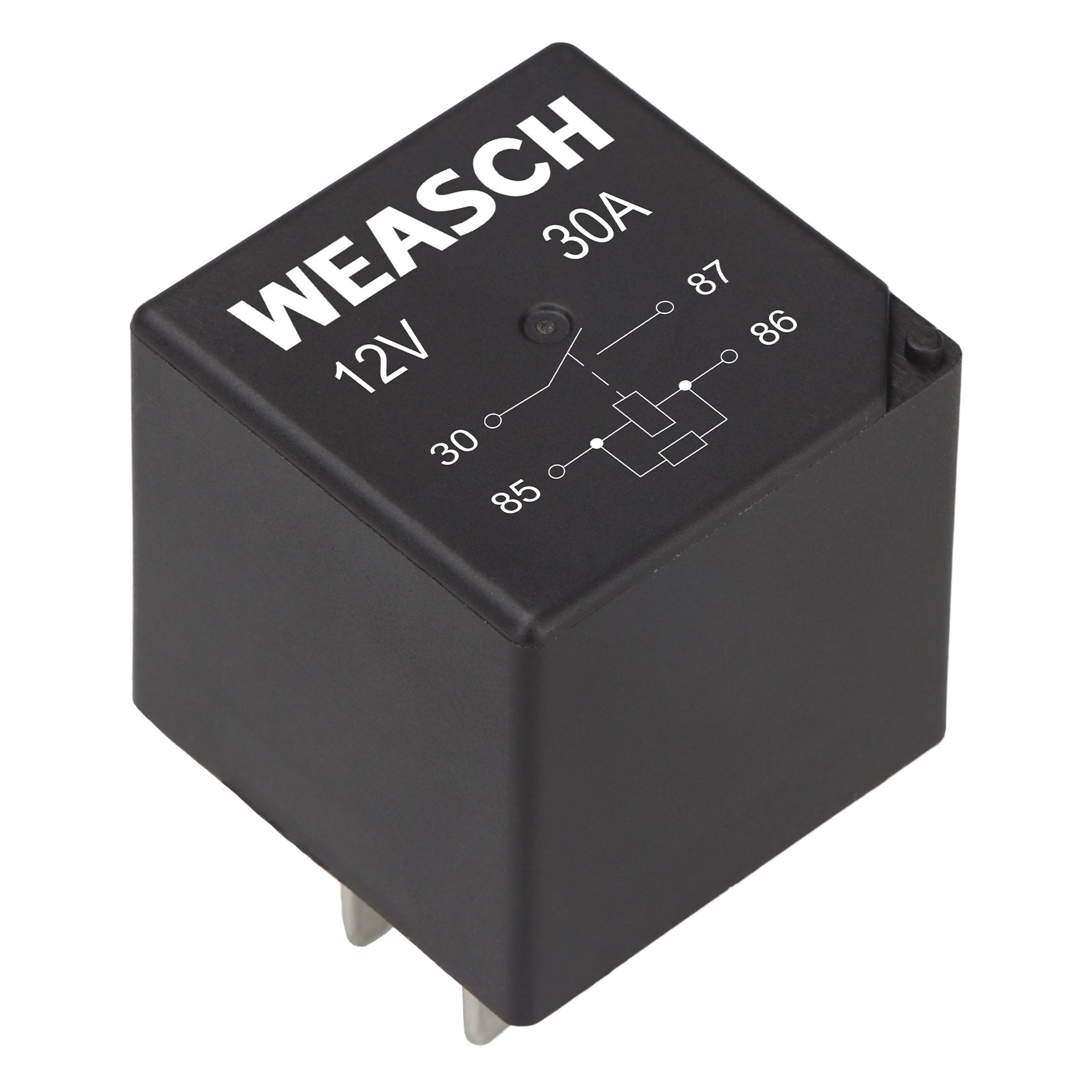 Weasch Professional Multi-Purpose Relay, 1 Form A 30A 4 Pins with Resistor, Compatible fo D1741C 19106615 12193604 3604 0545620B VF28-11F14-Z05-6
