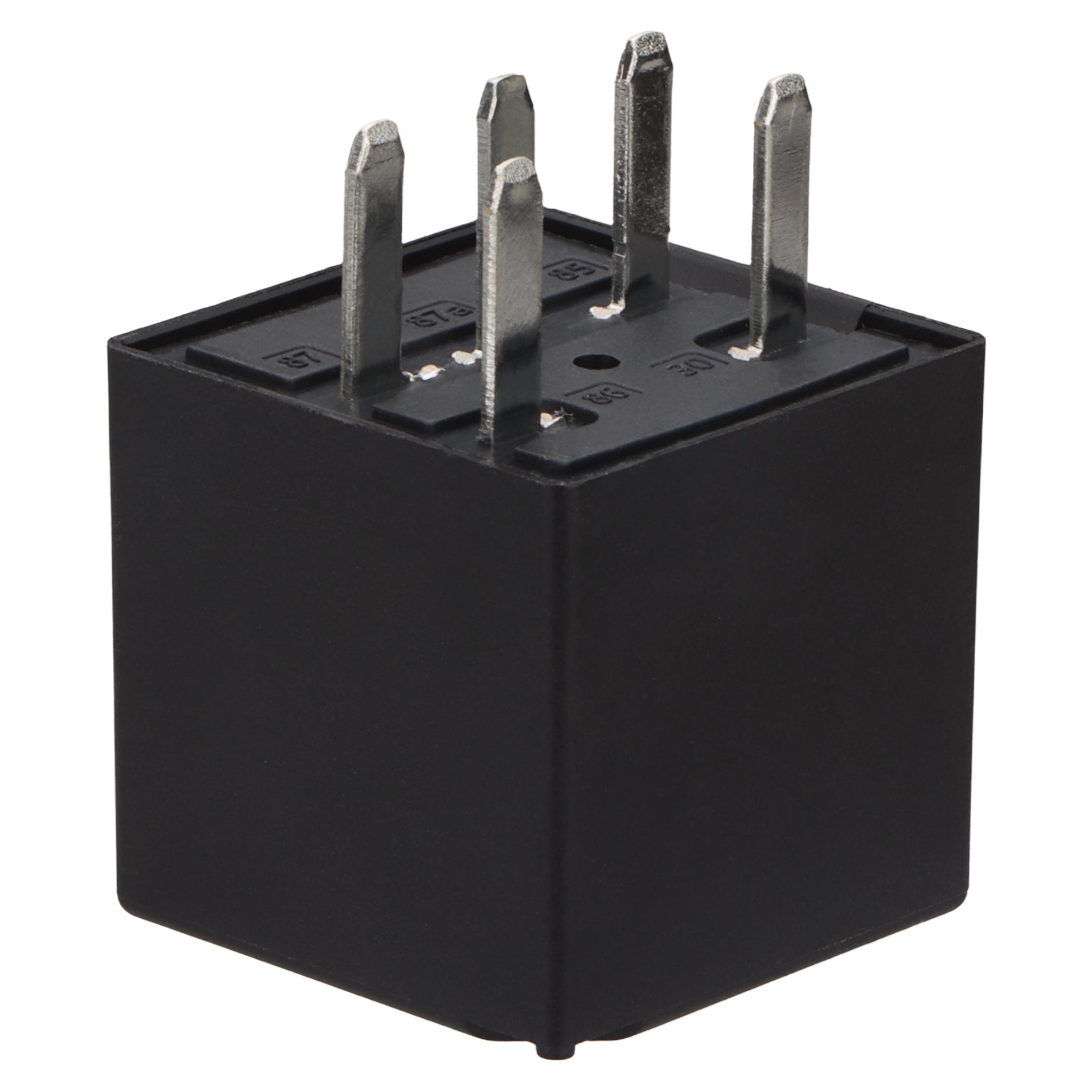 Weasch 2Pack Professional Multi-Purpose Relay, 1 Form C 30A 5 Pins with Resistor, Compatible fo Chevy GMC GM Buick Coolant Temperature Sensor and Fan Control, Replace 12193602, 15-81106, 96263403-5