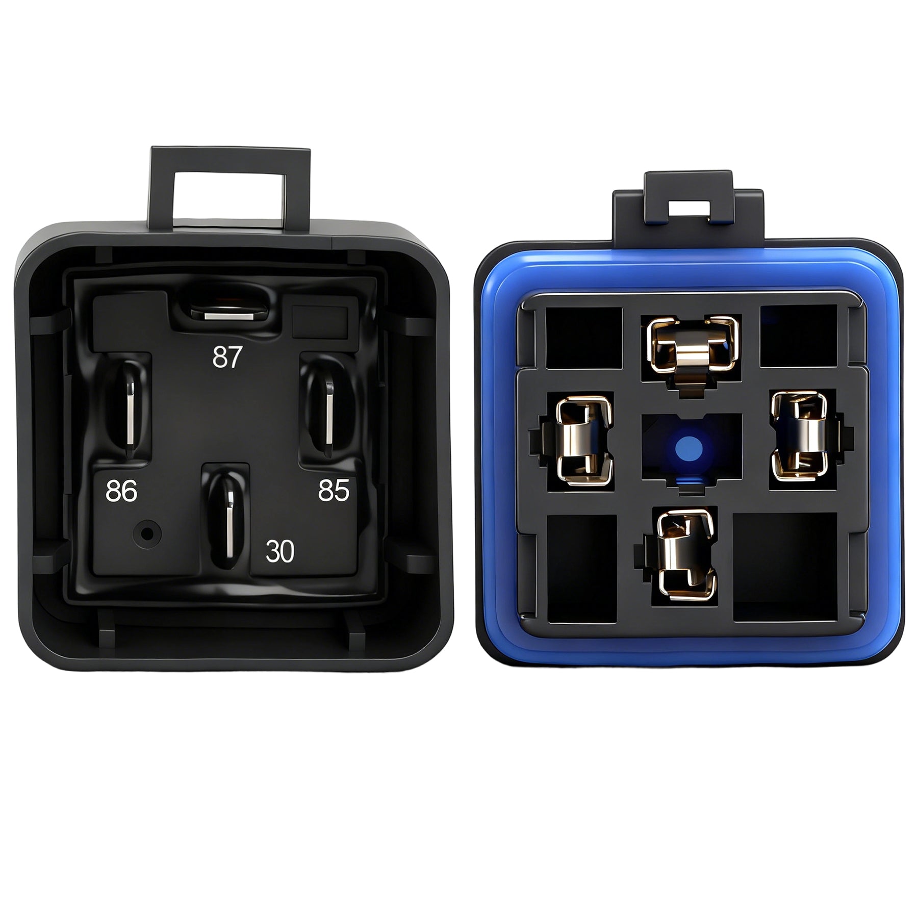 Weasch 12V 40A Waterproof Relay Kit, 4 Pin SPST, Heavy Duty 14 AWG Tinned Copper Wires Automotive Relay and Harness Set for Automotive Car Marine Boat-11