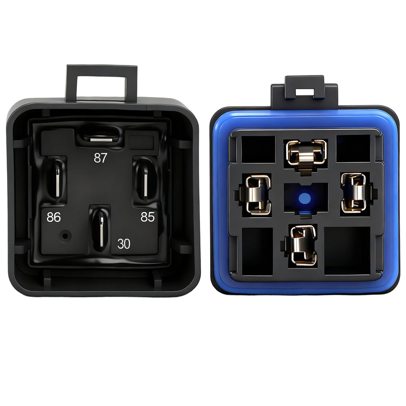 Weasch 24V 40A Waterproof Relay Kit, with 12 AWG Harness Socket, 4 Pin SPST Heavy Duty Automotive Relay for Automotive Car Marine Boat-11