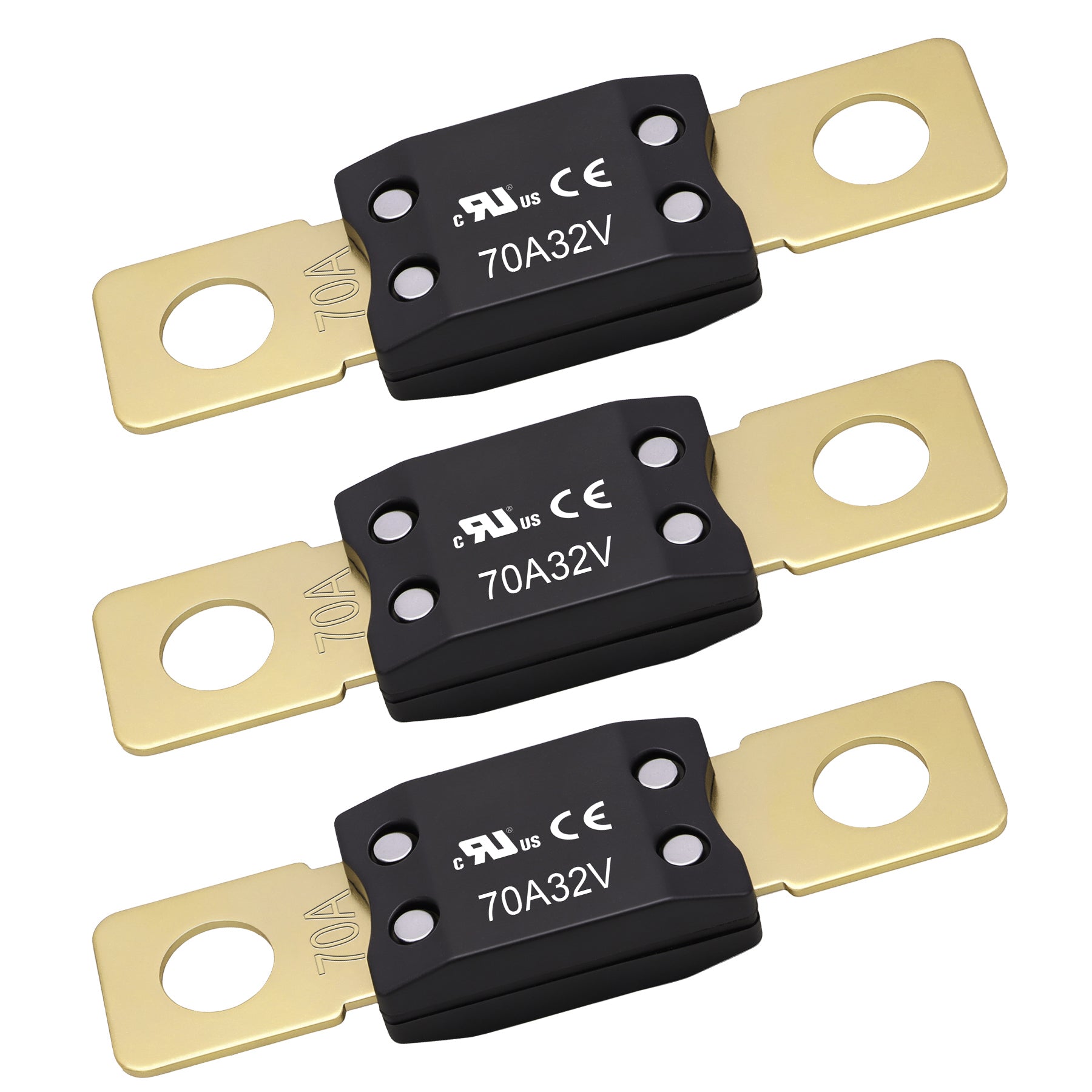 Weasch 40-600A MEGA/AMG Fuse, UL Recognized Component, High Current Bolt Mount Automotive 40 Amp for Cars, Trailers, Trucks, Buses, Caravans, Boats-10