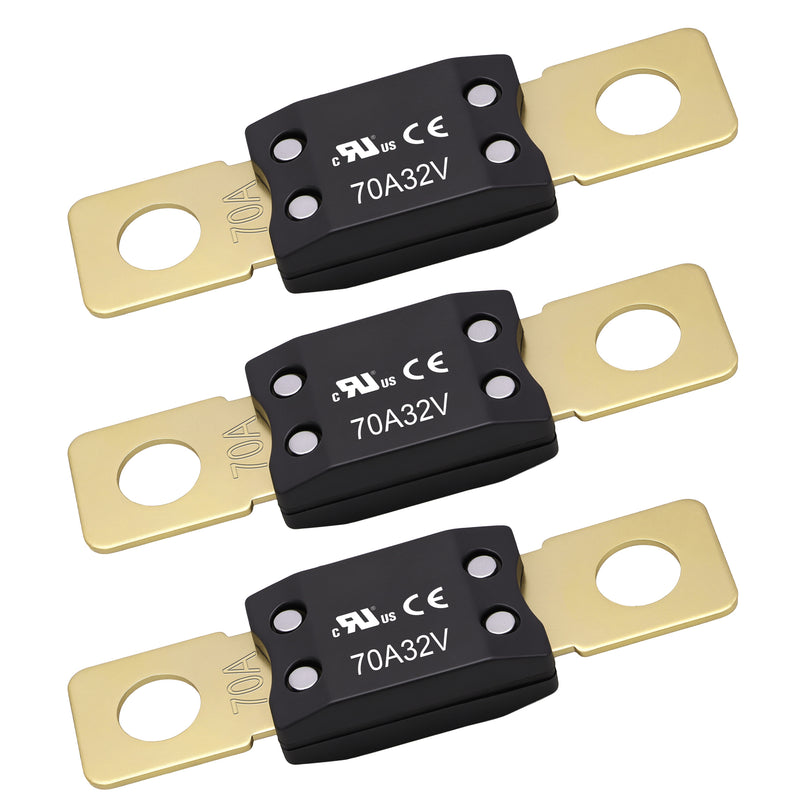 Weasch 40-600A MEGA/AMG Fuse, UL Recognized Component, High Current Bolt Mount Automotive 40 Amp for Cars, Trailers, Trucks, Buses, Caravans, Boats-10